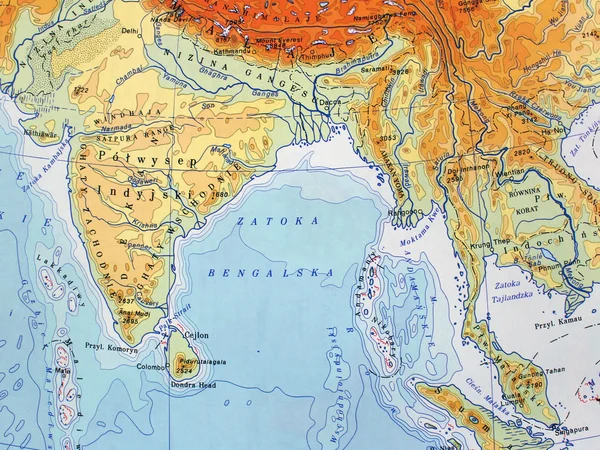 South Asia Map