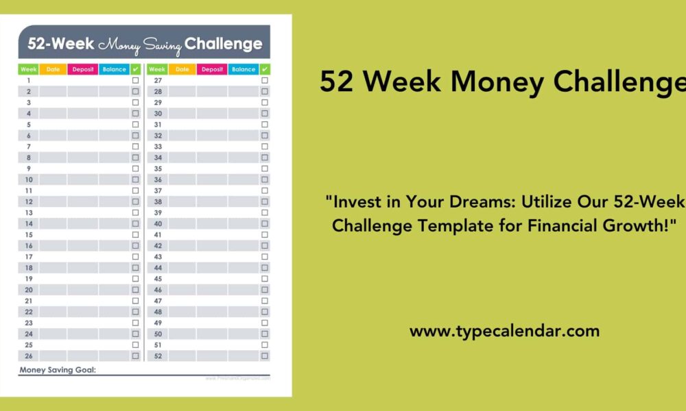 52 Week Money Challenge