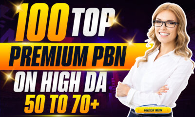 100 Top Premium PBN ON High DA50 to 70+ Backlinks Boost your website quickly for $35